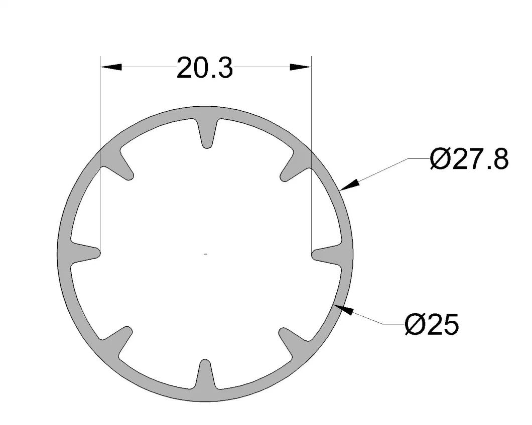 Connecting Pipe, Aluminum Round Pipe, Lean Profiles Pipe, Aluminum Alloy Pipe, Aluminum Tube Pipe