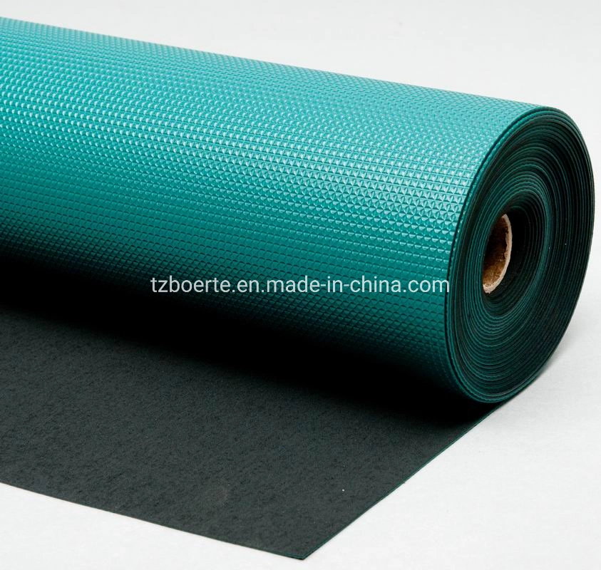 Check Square Texture ESD/Anti-Static and Anti-Skidding Rubber Mat