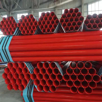 Tubo magro recubierto de PE de acero al carbono de 28 mm de diámetro exterior de la industria de China